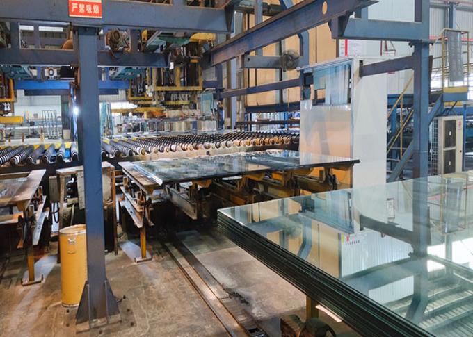 Cadena de producción del vidrio de flotador del arreglo para requisitos particulares 10m m Flint Limestone 1