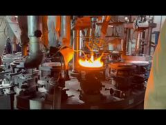 Plato Hondo Calcita 10 Pulgadas Planta de Procesamiento de Vidrio