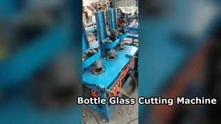Máquina cortadora de vidrio para botellas
