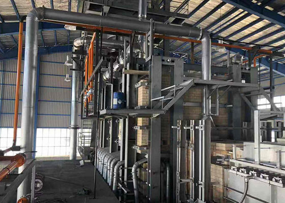 Material de cristal que derrite el pequeño horno recuperativo de 10 TPD