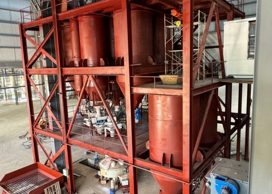 comprar Plantas de batch de vidrio de cal y soda con trampolín online manufacture