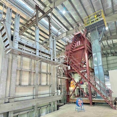 comprar Horno de fuego cruzado de 100 Tpd Horno de fusión de vidrio de ahorro de energía online manufacture