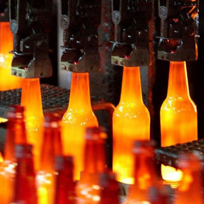 Comprar Línea de producción de botellas de vidrio totalmente automática de 380V y 300ml para la formación de botellas de cerveza Fabricación en línea