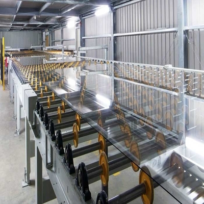 comprar Máquina de fabricación de vidrio transparente de 380V para la producción de vidrio de hoja online manufacture