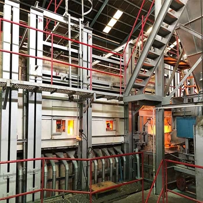 comprar Diseño y construcción de horno de fusión de vidrio con horno de gas de extremo automático online manufacture