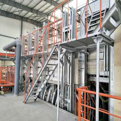 Comprar Horno de gas natural de tiro final de 50 TPD para línea de producción de vidrio personalizada Fabricación en línea