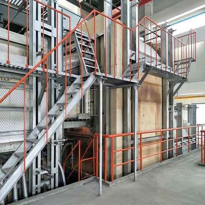 comprar Customized 380V End Fired Furnace Refractory Material Glass Furnace With Natural Gas Burner online manufacture
