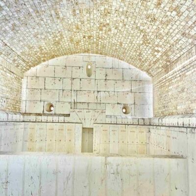 comprar Horno de fusión de cal de soda a medida Equipo de fabricación de vidrio online manufacture