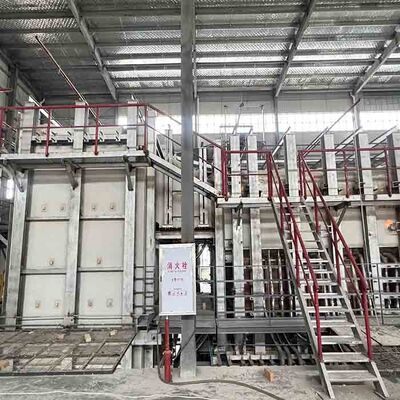comprar Customizable Glass Melting Furnace with Refractory Material and Combustion System online manufacture