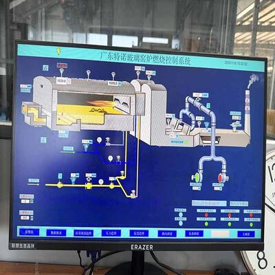 comprar Sistema de control de horno personalizado con quemadores de gas y pantalla de computadora online manufacture