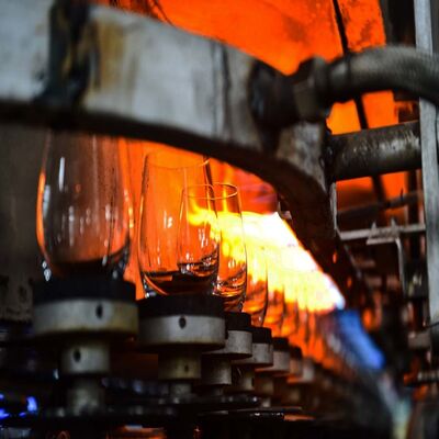 comprar Línea de producción de vidrio para vajilla de 60 TPD, copa transparente para uso diario online manufacture