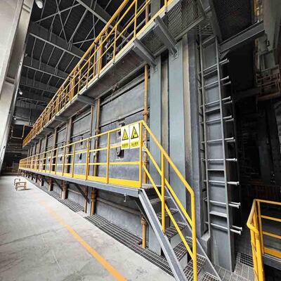 comprar Capacidad personalizable Horno de vidrio industrial Horno de material refractario online manufacture