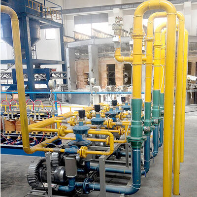 Comprar Mechero de gas industrial personalizado del sistema de combustión de gas del acero suave de la eficacia alta para el horno fusorio de vidrio Fabricación en línea