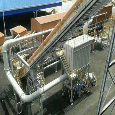 Comprar 300TPD Planta de lotes de vidrio de alta precisión con control automatizado basado en PLC para el loteado inteligente de materias primas Fabricación en línea