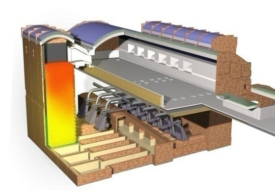 comprar Horno fusorio encendido cruz de gran tamaño del vidrio ISO45001 del gas online manufacture