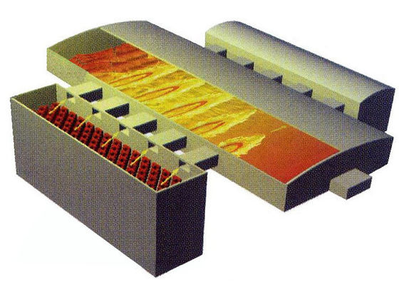 comprar Horno del tanque de vidrio dual encendido cruzado del combustible ISO45001 online manufacture