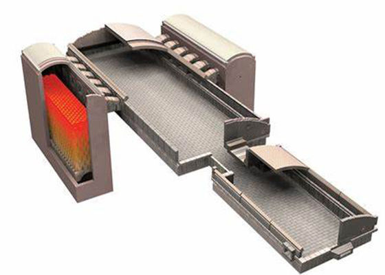 Comprar Horno de fusión de vidrio de sílex de 300 tpd con ahorro de energía y combustible de gas natural Fabricación en línea