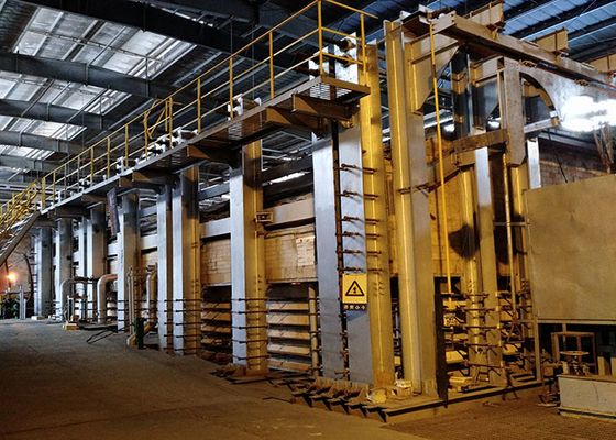 comprar cadena de producción de cristal del vidrio de flotador de la construcción de edificios 300tpd materiales refractarios de 5m m online manufacture
