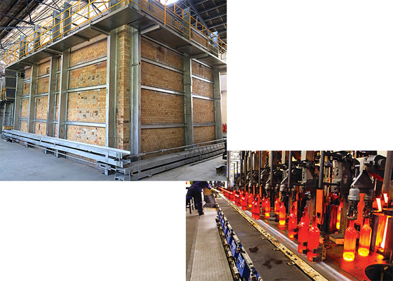 comprar Producción diaria de contenedores de vidrio línea de producción de vidrio nuevo equipo de fabricación online manufacture